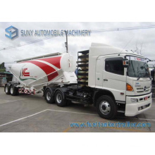 24 Cbm Cement Dry Bulk Tank Trailer 2 Axles V Shape